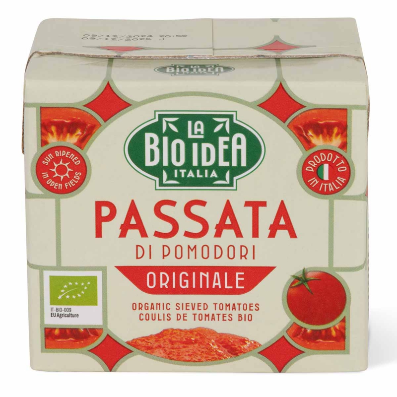 Passata gezeefde tomaten