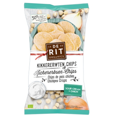 Kikkererwtenchips sourcream onion DE RIT