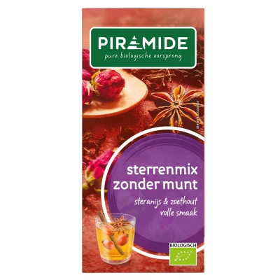 Sterrenmix zonder munt PIRAMIDE