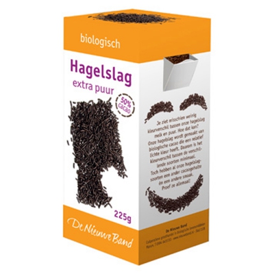 Hagelslag extra puur (50%) vegan DE NIEUWE BAND