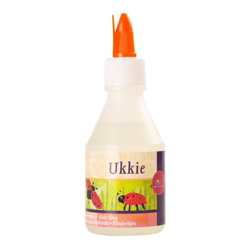 Ukkie kinderlijm op=op