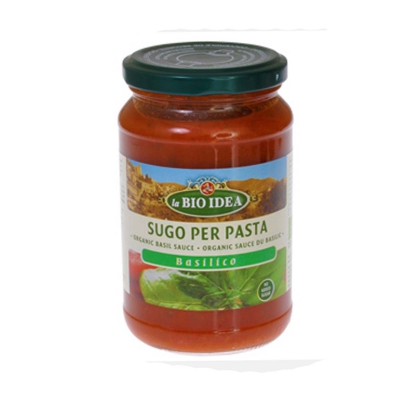 Sugo basilico pastasaus LA BIO IDEA