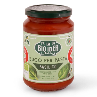 Sugo basilico pastasaus LA BIO IDEA