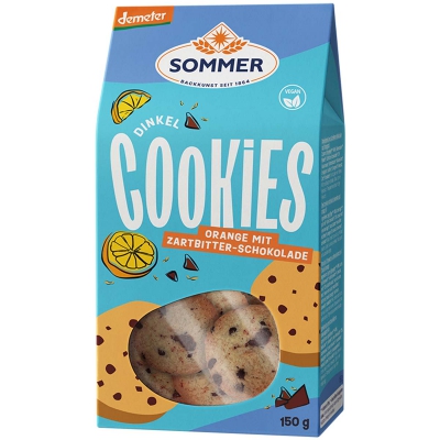 Spelt choco-sinaasappel cookies SOMMER