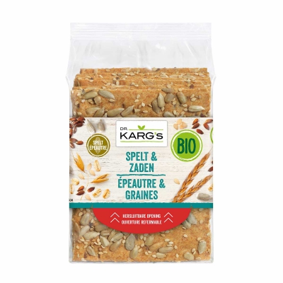 Crispbread spelt & zaden DR.KARG