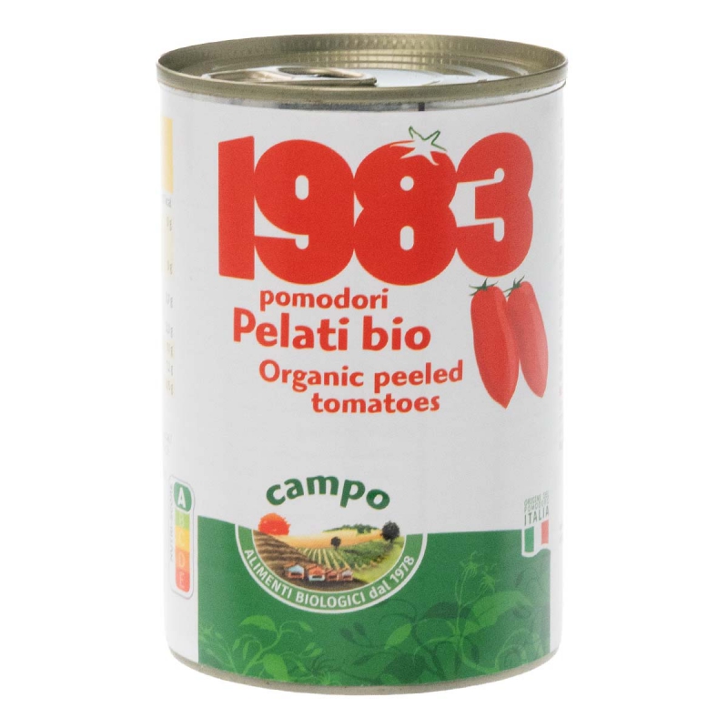 Gepelde tomaten (blik)