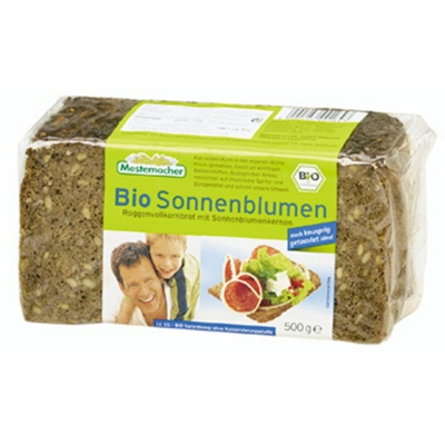 Roggebrood met zonnebloempitten MESTEMACHER