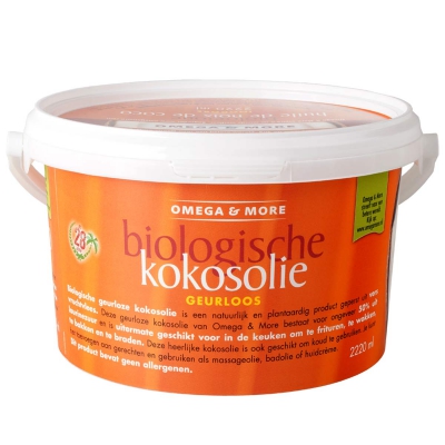 Kokosolie (geurloos) OMEGA & MORE