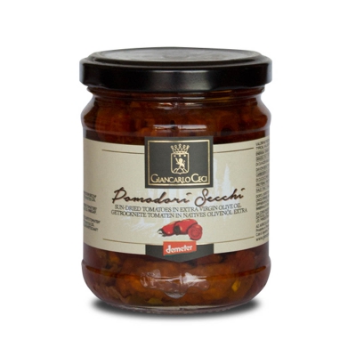 Zongedroogde tomaten olijfolie GIANCARLO CECI