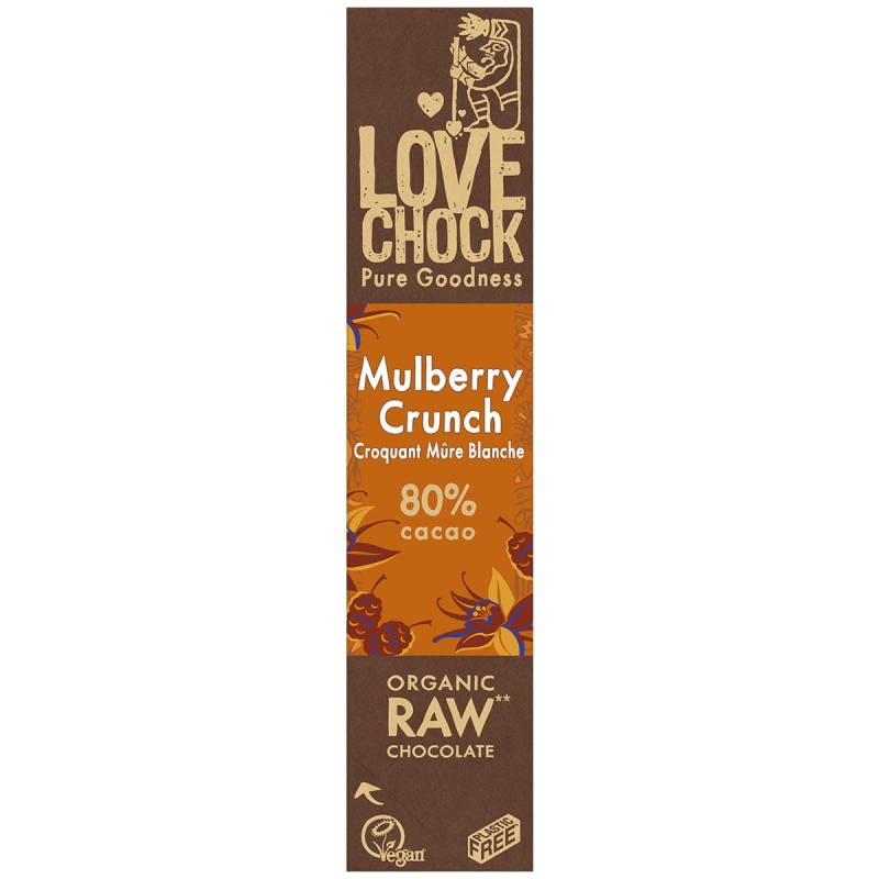 Mulberry vanilla chocolade rauw vegan