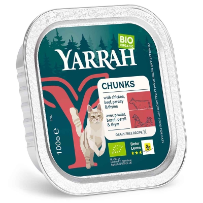 Kattenbrokjes met rund YARRAH