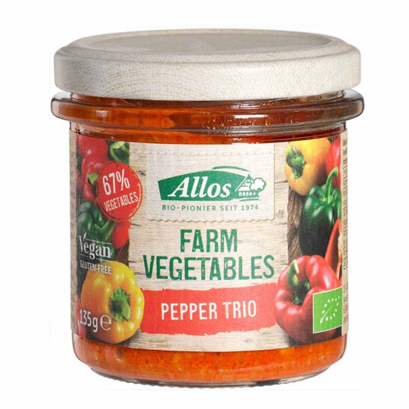 Spread paprika trio vegan