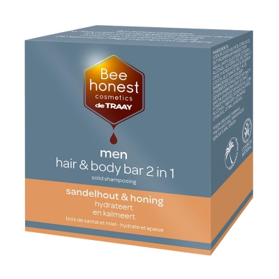 Hair & bodybar men sandelwood & honey BEE HONEST