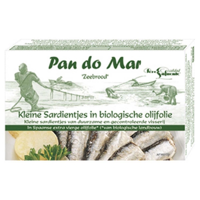 Kleine sardines in olijfolie PAN DO MAR