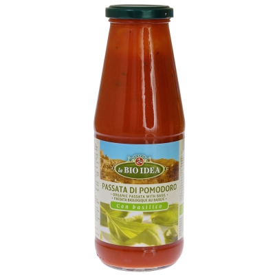Passata con basilico LA BIO IDEA
