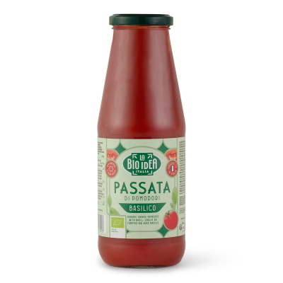 Passata con basilico LA BIO IDEA