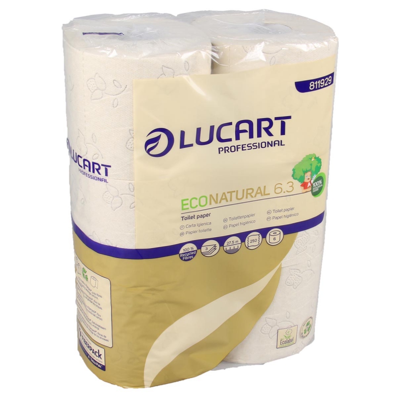 Toiletpapier 250vl 3lg