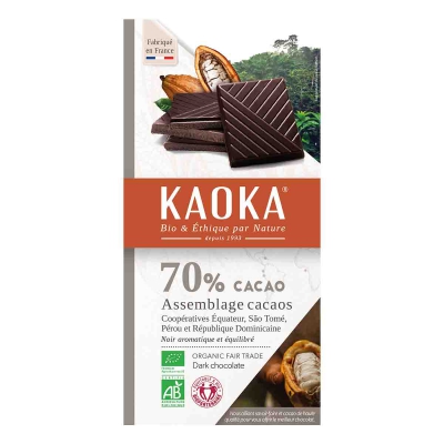 Chocolade puur 70% KAOKA