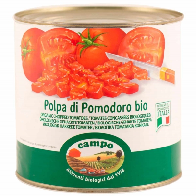Gehakte tomaten (blik) CAMPO