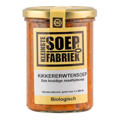 Kikkererwtensoep KLEINSTE SOEPFABRIEK