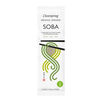 Soba noodles 35% boekweit CLEARSPRING