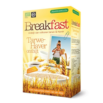 Tarwe haver ontbijt