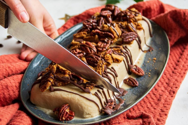Koffieparfait met speculaas
