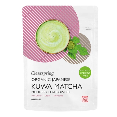 Kuwa matcha mulberry leaf powder CLEARSPRING
