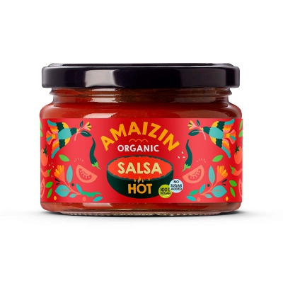 Salsa dipsaus hot glutenvrij AMAIZIN
