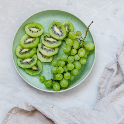 Detox kiwi-druiven drankje 