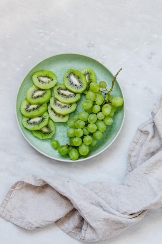 Detox kiwi-druiven drankje 