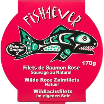 Wilde roze zalmfilet FISH 4 EVER