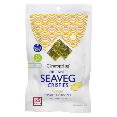 Seaveg crisp ginger multi CLEARSPRING