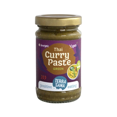 Thaise groene currypasta TERRASANA