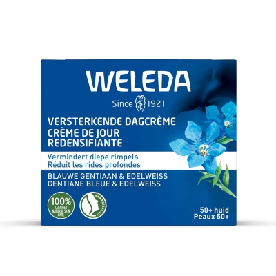 Blauwe gentiaan & edelweiss versterkende dagcreme WELEDA