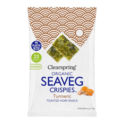 Tht 30-5 seaveg crisp turmeric CLEARSPRING