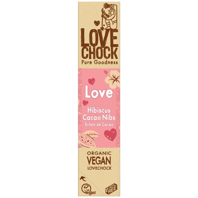 Love hibiscus cacao nibs LOVECHOCK