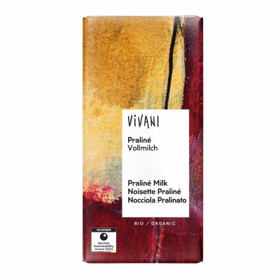 Chocolade melk praline VIVANI