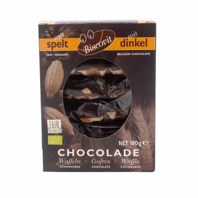 Speltwafel chocolade BISCOVIT