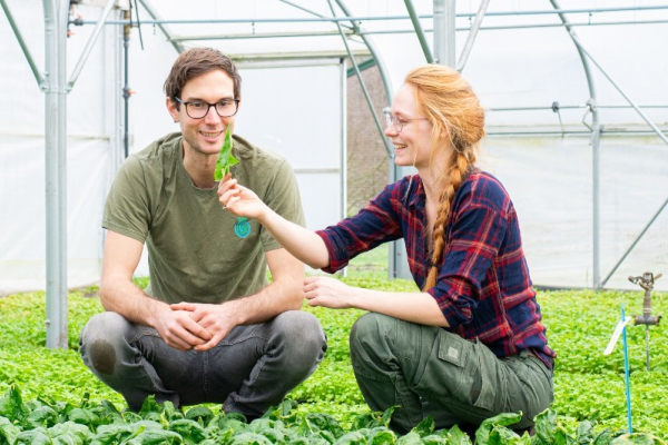 Luc Schoonen en Janneke Benschop van Odin boerderij De Beersche Hoeve