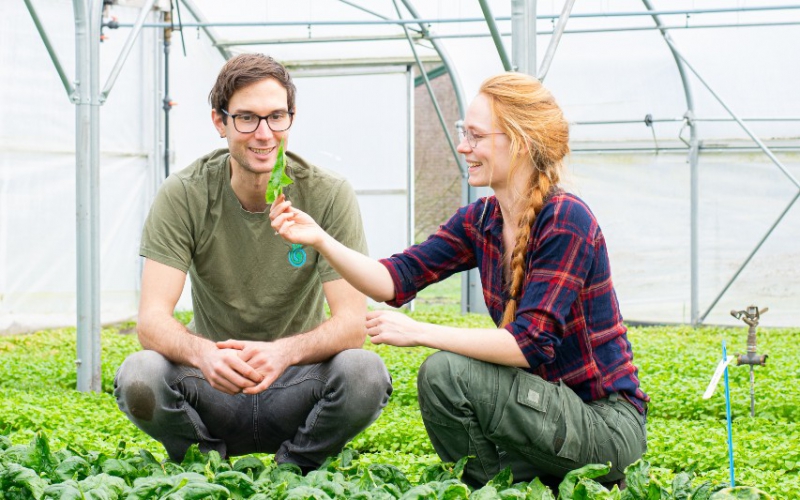 Luc Schoonen en Janneke Benschop van Odin boerderij De Beersche Hoeve