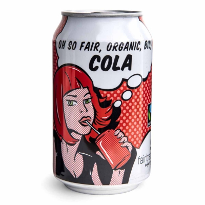 Cola (blikje) OXFAM FAIRTRADE
