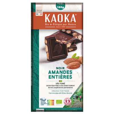 Puur 66% hele amandelen KAOKA