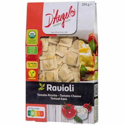 Ravioli tomaat ricotta D'ANGELO PASTA