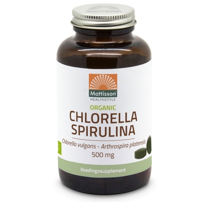 Chlorella spirulina 500mg MATTISSON
