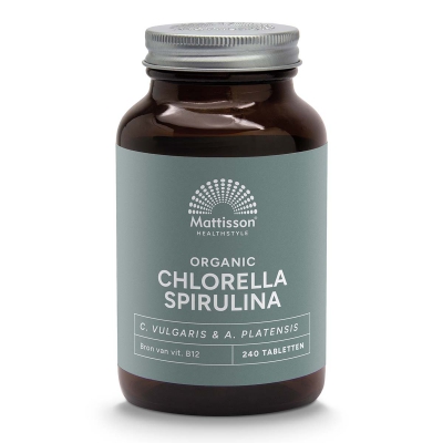 Chlorella spirulina 500mg MATTISSON