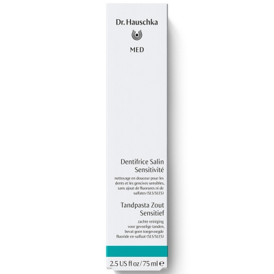 Tandpasta zout sensitief DR. HAUSCHKA