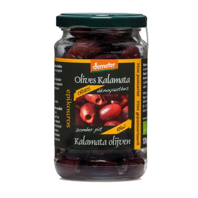 Raw olijven kalamata ontpit EPIKOUROS