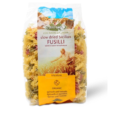 Fusilli tricolore LA BIO IDEA