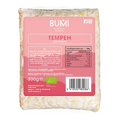 Tempeh naturel BUMI